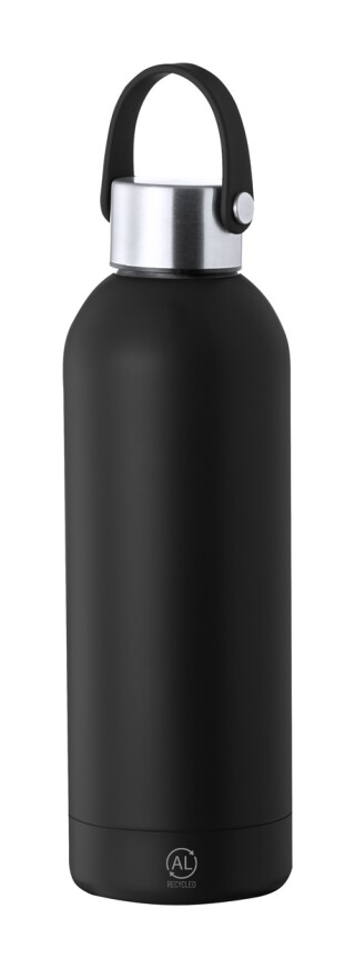 Termoska s poutkem, 500ml, černá