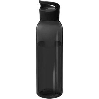 VASEALA Láhev z RPET s karabinou, 400ml, černá