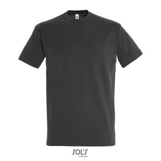 Tričko SOLS IMPERIAL MEN, antracitová, XL