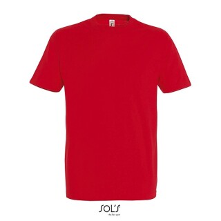 Tričko SOLS IMPERIAL MEN, červená, 3XL