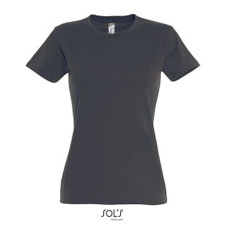 Tričko SOLS IMPERIAL WOMEN, antracitová, XXL