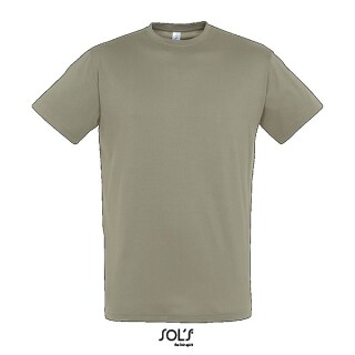 Tričko SOLS REGENT, vojenská zelená světlá, XXL