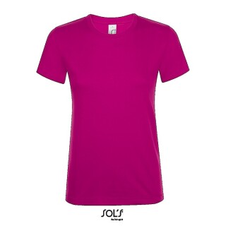 Tričko SOLS REGENT WOMEN, fuksiová, XL