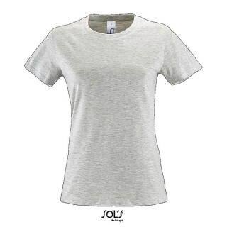 Tričko SOLS REGENT WOMEN, světle šedá, XL