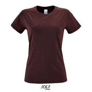 Tričko SOLS REGENT WOMEN, vínová, XL