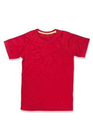 Funkční tričko STEDMAN ACTIVE 140 RAGLAN MEN červená XL