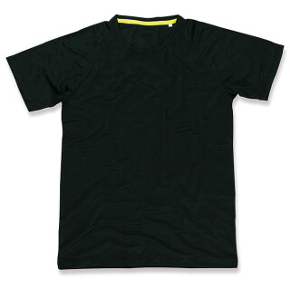 Funkční tričko STEDMAN ACTIVE 140 RAGLAN MEN černá XL