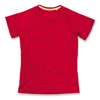 Funkční tričko STEDMAN ACTIVE 140 RAGLAN WOMEN červená M