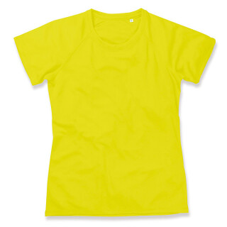 Funkční tričko STEDMAN ACTIVE 140 RAGLAN WOMEN reflexní žlutá M