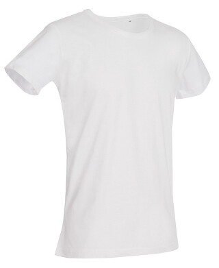 Tričko STEDMAN STARS BEN CREW NECK bílá M