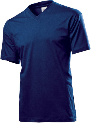 Tričko STEDMAN CLASSIC V-NECK námořní modrá XXL