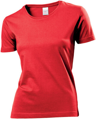 Tričko STEDMAN CLASSIC WOMEN barva červená XL