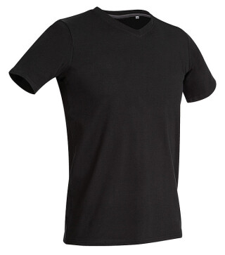 Tričko STEDMAN STARS CLIVE V-NECK černá L