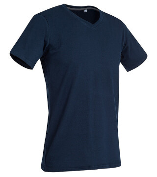 Tričko STEDMAN STARS CLIVE V-NECK tmavě modrá M