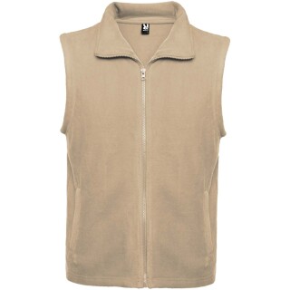 Unisex fleecová vesta Roly Bellagio, velikost L, béžová
