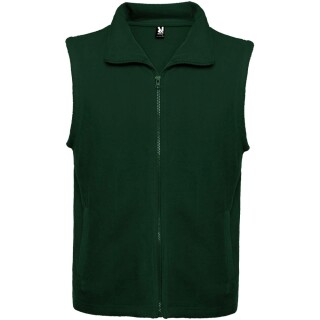 Unisex fleecová vesta Roly Bellagio, velikost M, tmavě zelená