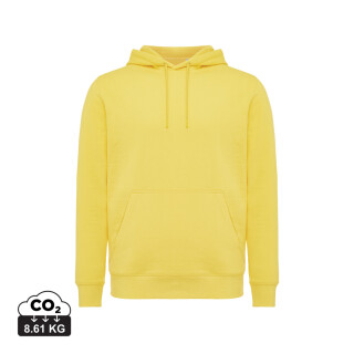Unisex lehká mikina s kapucí Iqoniq Rila, žlutá, velikost 3XL
