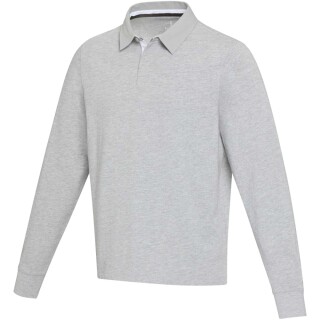 Unisex mikina Elevate Clyde, velikost L, světle šedý melír