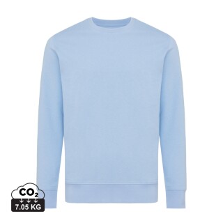 Unisex mikina Iqoniq Etosha, velikost 3XL, světlá modrá