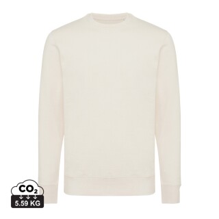 Unisex mikina Iqoniq Etosha, velikost 4XL, krémová bílá