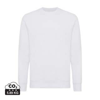 Unisex mikina Iqoniq Etosha, velikost L, bílá