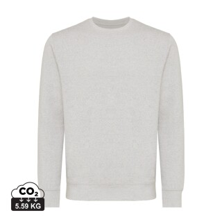 Unisex mikina Iqoniq Etosha, velikost L, světlá šedá