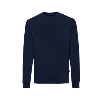 Unisex mikina Iqoniq Zion z recyklované bavlny, námořní modrá, XS