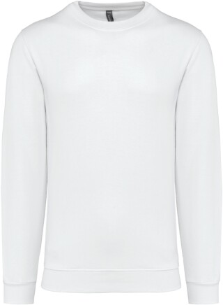 Unisex mikina KARIBAN, bílá, 3XL