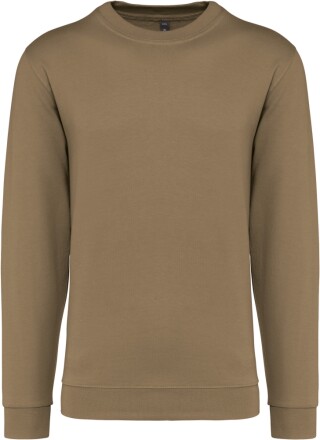 Unisex mikina KARIBAN, šedohnědá, S