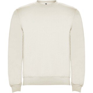 Unisex mikina Roly Clasica, velikost XL, krémová bílá