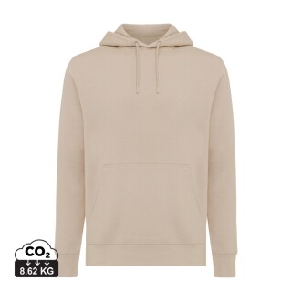 Unisex mikina s kapucí Iqoniq Rila, velikost XL, béžová