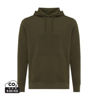Unisex mikina s kapucí Iqoniq Rila, velikost XXL, khaki