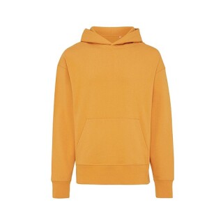 Unisex mikina s kapucí Iqoniq Yoho z recyklované bavlny, oranžová, L