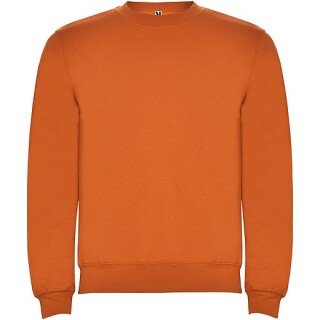 Unisex mikina s kulatým výstřihem, ROLY CLASICA, oranžová, vel. XS