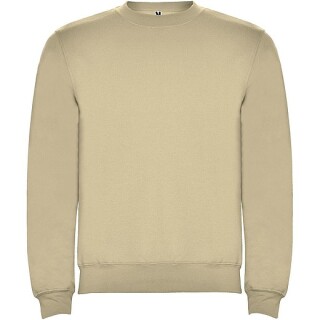 Unisex mikina s kulatým výstřihem, ROLY CLASICA, světle hnědá, vel. XL