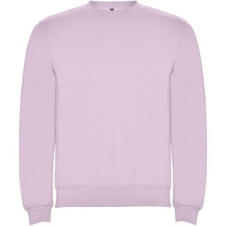 Unisex mikina s kulatým výstřihem, ROLY CLASICA, světle růžová, vel. XL