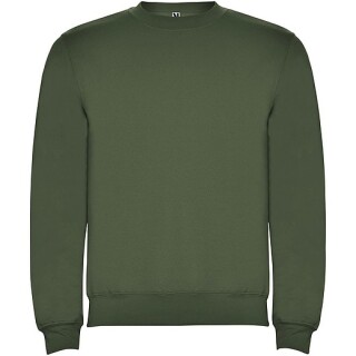 Unisex mikina s kulatým výstřihem, ROLY CLASICA, tmavá vojenská zelená, vel. L