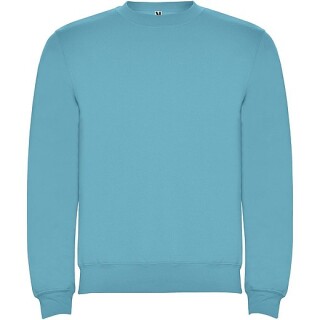 Unisex mikina s kulatým výstřihem, ROLY CLASICA, tyrkysová, vel. S