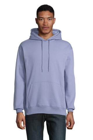 Unisex mikina SOLS CONDOR, modrá, velikost 3XL