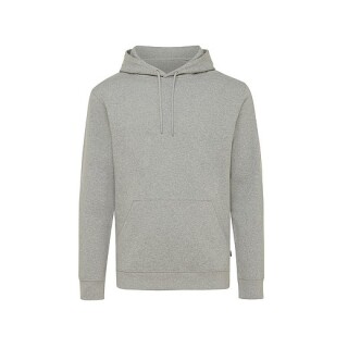 Unisex nebarvená mikina s kapucí Iqoniq Torres z recyklované bavlny, šedá, L