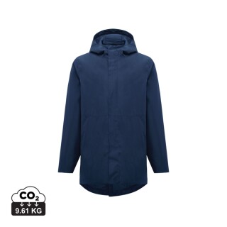 Unisex parka Iqoniq Thelon z recyklovaného polyesteru, velikost S, námořní modrá