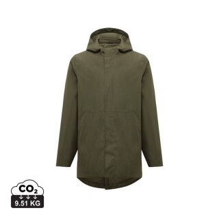 Unisex parka Iqoniq Thelon z recyklovaného polyesteru, velikost XXL, khaki