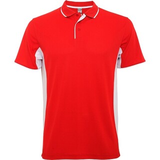 Unisex polokošile Roly Montmelo, červená, velikost 2XL