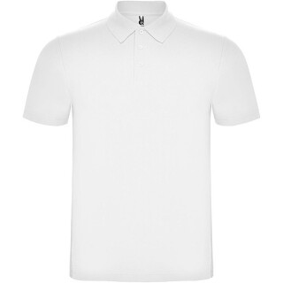 Unisex polokošile s krátkým rukávem, ROLY AUSTRAL, bílá, vel. S