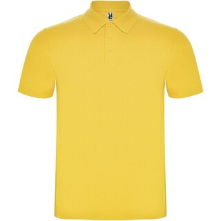 Unisex polokošile s krátkým rukávem, ROLY AUSTRAL, žlutá, vel. S