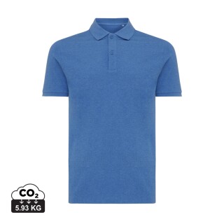 Unisex polotričko Iqoniq Yosemite, velikost 5XL, modrý melír