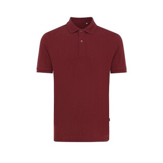 Unisex polotriko Iqoniq Yosemite z recyklované bavlny, vínová, XXL