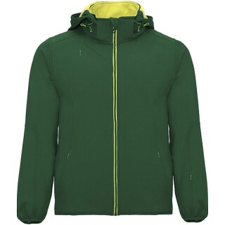 Unisex softshellová bunda, ROLY SIBERIA, tmavě zelená, vel. S