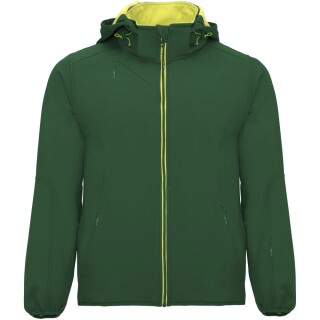 Unisex softshellová bunda Roly Siberia, velikost 3XL, tmavě zelená