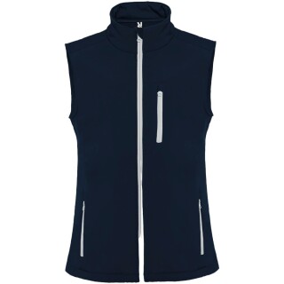 Unisex softshellová vesta, ROLY NEVADA, navy, vel. M